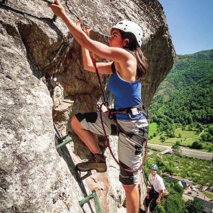 Vía Ferrata de Les. Val d'Aran, Lleida