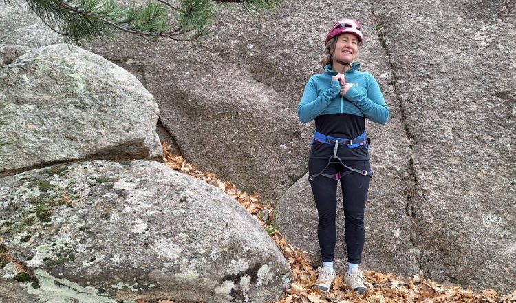 Probando las mallas y camiseta Intense de Millet