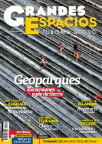 Portada de la revista Grandes Espacios nº 215. Geoparques [WEB]  ()