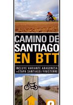 Camino de Santiago en BTT.  por Juan Menéndez Granados. Ediciones Desnivel
