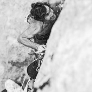 Chris Sharma en La dura dura 9b+