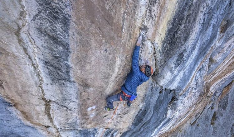 Josh Larson en el 'Vuelo del Cóndor' 8a+