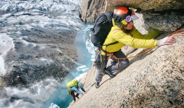 Expedición de James Klemmensen, Noah Besen, Shira Biner y Amanda Bischke en la isla de Baffin (Foto: @jklemmensen).