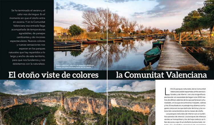 El otoño viste de colores en la Comunitat Valenciana