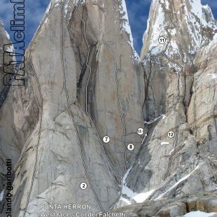 Cara oeste de la Torre Egger  (Rolando Garibotti / Pataclimb.com)