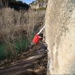 Luis Alfonso Félix en "Goliath" 8a+ de Cuenca (Javi Pec)