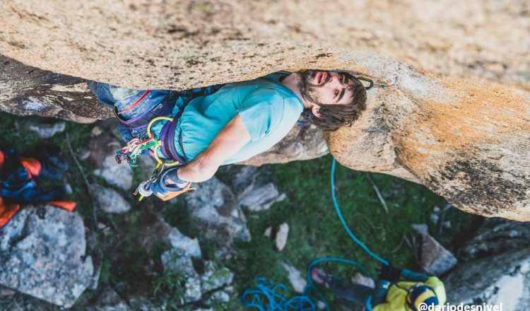 Ignacio Mulero en  El boulder del pedal 8c+ 