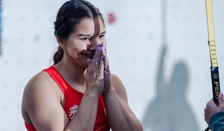 Leslie Romero en la Copa de Europa de Velocidad de Innsbruck 2023 (Foto: Nils Lang).