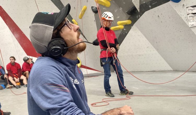 Victor Esteller. Campeonato España Paraescalada 2023