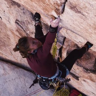 Amity Warme en 'Stingray' 8b de Joshua Tree (Foto: Youtube).