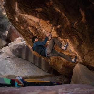 Jimmy Webb en 'Sleepwalker' 8C+ de Red Rocks