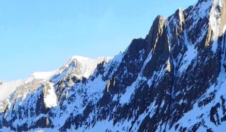 Apertura de "Crisálida" en el Pico Royo, por Alain Andrés.